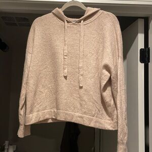 100% cashmere hooded sweater